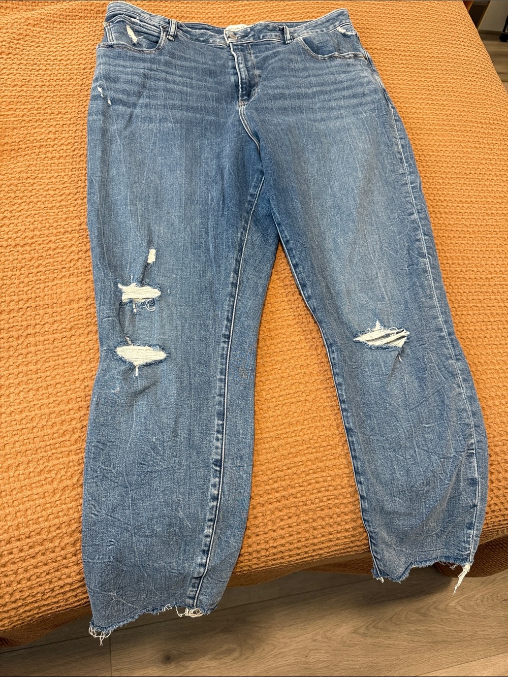 Abercrombie & Fitch super skinny ankle high rise jeans